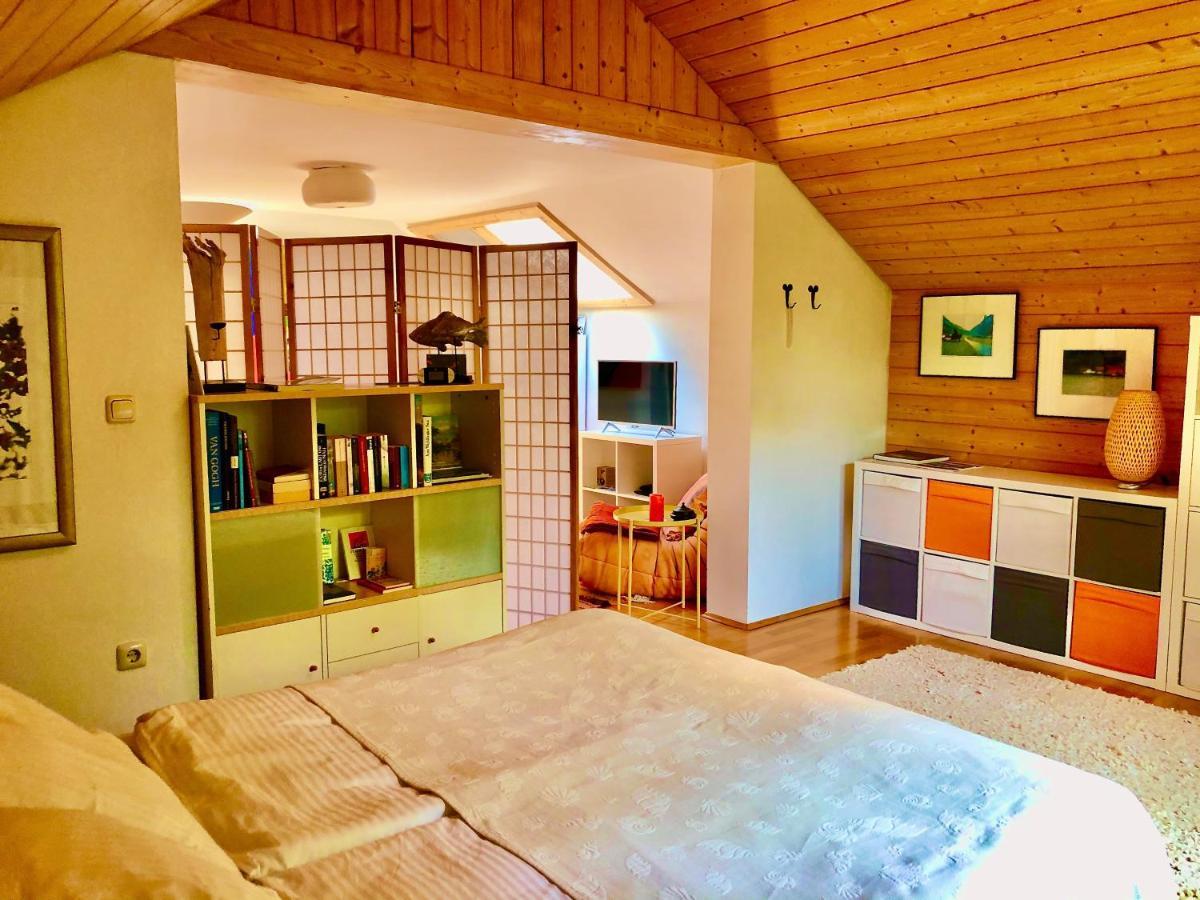 Charmante Ferienwohnung Mit Balkon Im 5-Seen-Land Hechendorf am Pilsensee Exteriör bild
