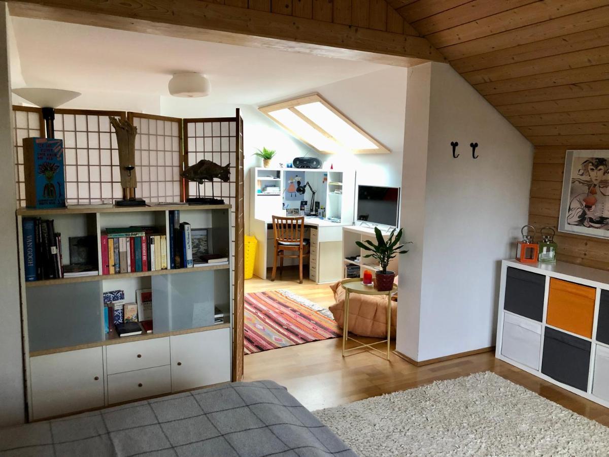 Charmante Ferienwohnung Mit Balkon Im 5-Seen-Land Hechendorf am Pilsensee Exteriör bild